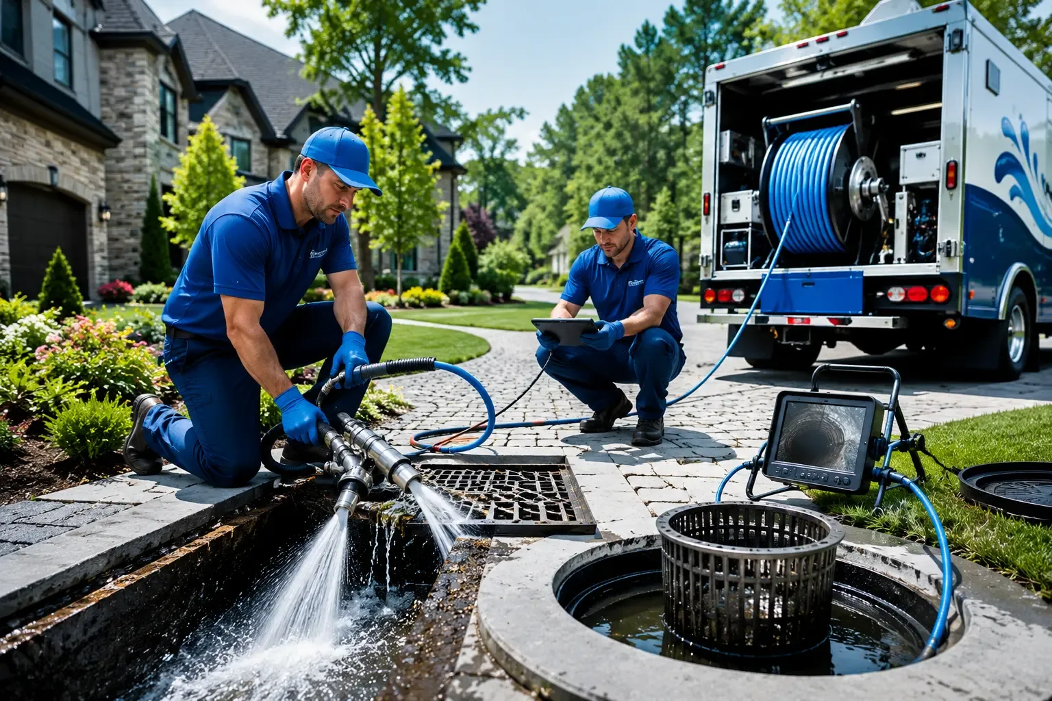 Local outdoor drain cleaning professionals in Leon, WV